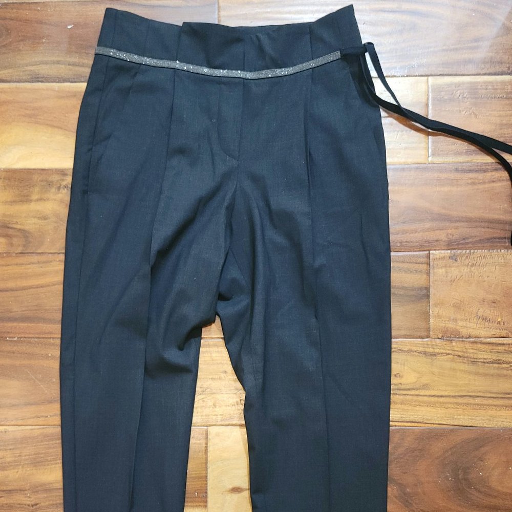 Brunello Cucinelli Black Plants w/ Sparkle